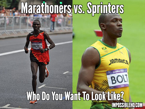 Marathoners vs. Sprinters