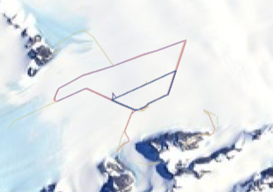 antarctica-strava-map